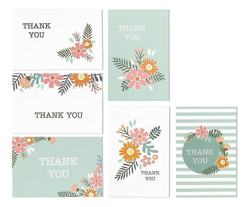 Best Paper Greetings Thank You Cards - Set of 36 0