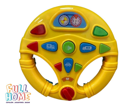 MP Baby Toy Steering Wheel with Light and Sound in Box 1