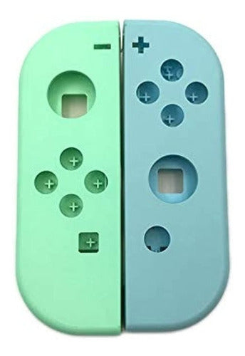 Simptronic Tech Complete Case Handle Case Joy-Con Cover Green Blue 0