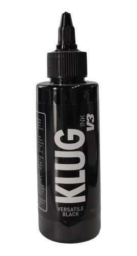 Klug Ink V3 4 Ounces Black Tattoo Ink 0