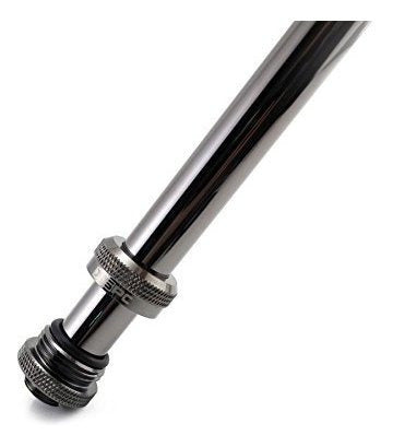 XSPC G1/4 to 10 mm ID 14 mm OD Rigid Tubes (Black Chrome) - Pack of 12 6