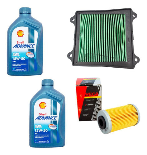 Kit Service Bajaj Rouser Rs/ns 200 Inyeccion Shell 0