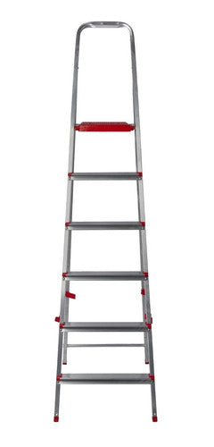 Lüsqtoff Lightweight Aluminum Ladder 6 Steps ESL191-76 P 2