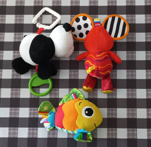 Lote De 3 Muñecos De Tela Para Bebés Lamaze Y Baby Einstein 1