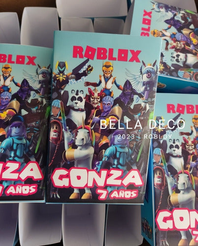 Bella Deco Personalized Roblox Birthday Party Bags 0