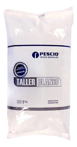 Pescio Yeso Taller Blanco 1 Kg 0