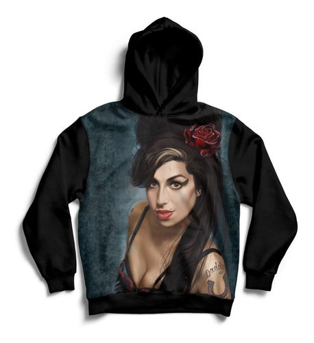 H+ Amy Winehouse Hoodie 0