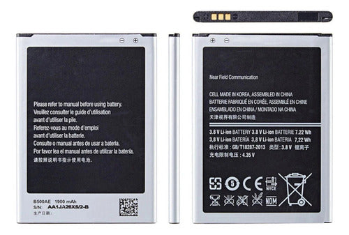 Samsung B500AE Battery for Galaxy S4 Mini 9190 B500AE 0