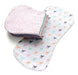 5pack Baby Burp Cloths Para Niñas Triple Capa 100% Algodon 5