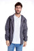 Men's Waterproof Windbreaker Jacket with Hood - Style 726 7