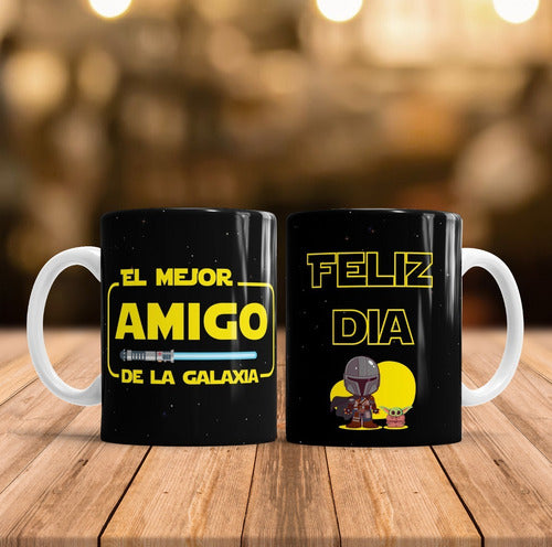 Dia Del Amigo 15 Diseños Plantillas + 15 Mockups Tazas 2