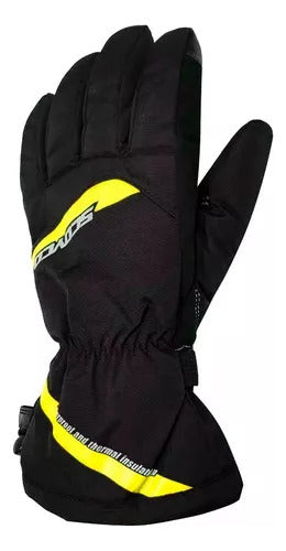 Scoyco Guantes Largos Moto Amarillo Softshell Invierno Rpm 1