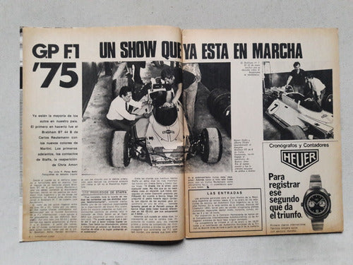 Revista Corsa Nº 450 Enero 1975 - Tc Autodromo - Resumen 74 1