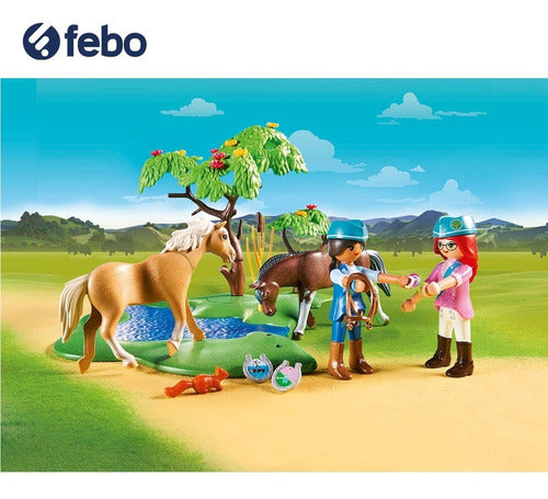 Playmobil Desafío En El Rio Spirit +4 70330 Niños Febo 2