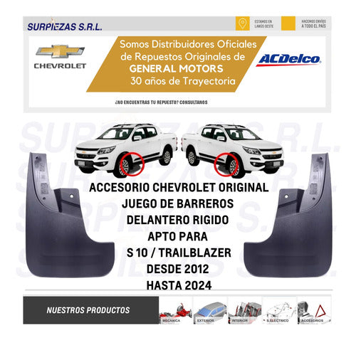 Chevrolet Barreros Delanteros S10 12/ Kit X2 2