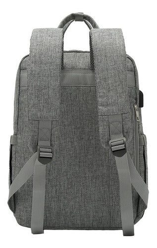 Mochila Maternal Carestino Boston Gris 3