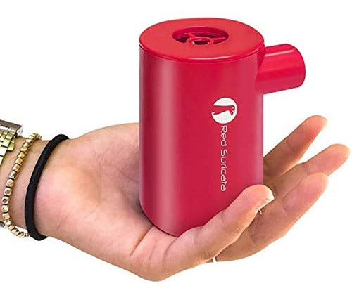 Red Suricata Rechargeable Air Pump - Mini Air Pump E 0