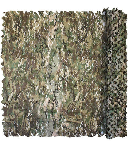 Fousam Camouflage Netting Lightweight Durable Cp Multicam - 3x6m 0