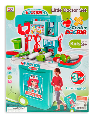 Monococo Medical Game Set Rolling Suitcase 0