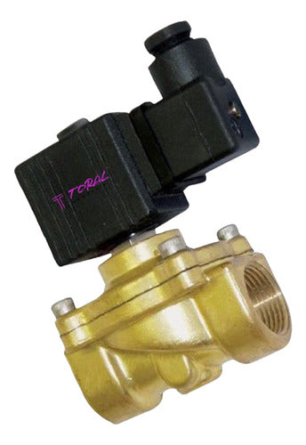 Válvula Solenoide Diafragma 2/2 Vias Nf 1/2 Polegada 24-vca 5