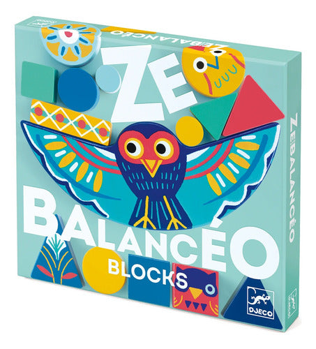 Djeco Ze Balancéo Blocks Balancing Wooden Game 0