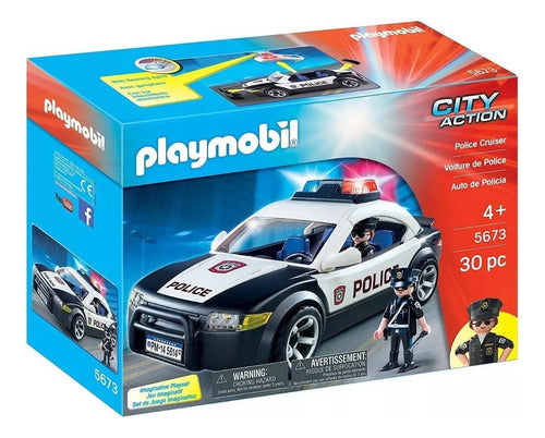 Playmobil Police Car with Light 5673 Intek 0