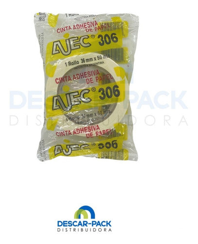 Ajec Masking Paper Tape 36x50 Mts X1 Unid 0