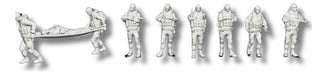 Russian Soldiers, 1/32 Scale, White Color 0