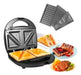 Generic Wafflera Sandwichera Grill Electrica 3 En 1 Antiadherente 0