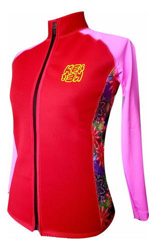 Campera Neo/licra Keikeineoprene Natacion Uv Optimist Stand 3