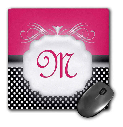 3drose Llc 8 x 8 x 0.25 inches Mouse Pad, Elegante Rosa C 0