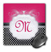 3drose Llc 8 x 8 x 0.25 inches Mouse Pad, Elegante Rosa C 0