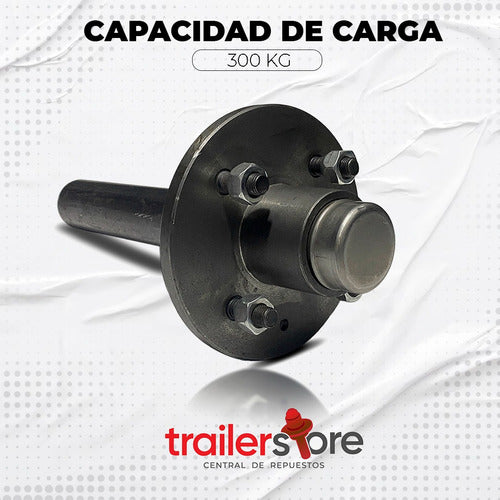 Punta De Eje Para Trailers - Acoplados (Centro Fiat) 300 Kg 5