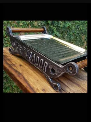 Cast Iron Tabletop Bbq Grill 0