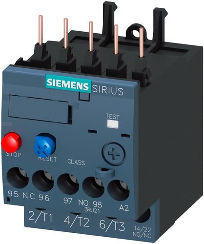 Siemens Rele Termico 2,2 - 3,2A 1NA + 1NC S0 3RU2126-1DB0 0