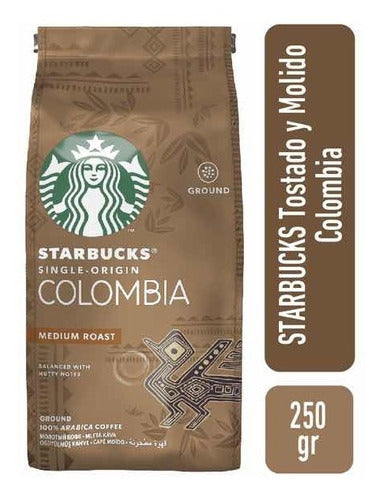 Cafe Molido Starbucks Colombia 250g Original Belgrano Envios 3