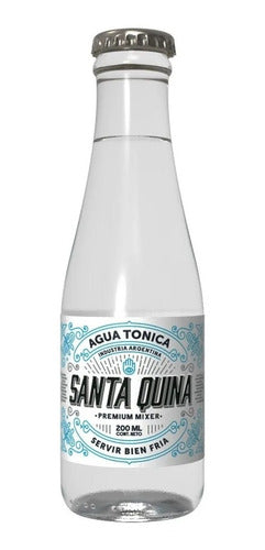 Gin Combo Heraclito 700ml+ 2 Agua Tónica Santa Quina -flex- 2