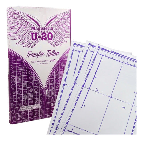 U-20 Magisterio Hectographic Paper Transfer X100u Tattoo Tattoos 2