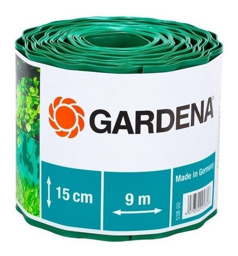 Cerco Limitador De Césped Verde 15 Cm X 9 Mt Gardena 538 0