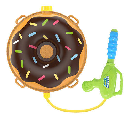 Sebigus Water Gun Backpack Donut Shape Splash 8270 0