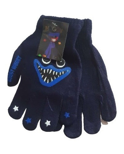 Kids Multicolor Wool Gloves Winter Designs 10