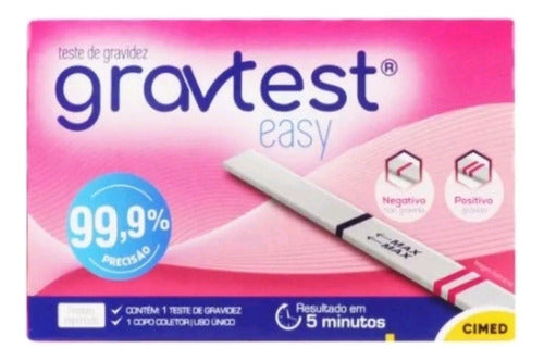 Gravitest Evatest Easy Test De Embarazo Rápido En Un Minuto 1