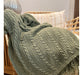 Handwoven Cotton Braid Blanket 200x120 Various Colors 4