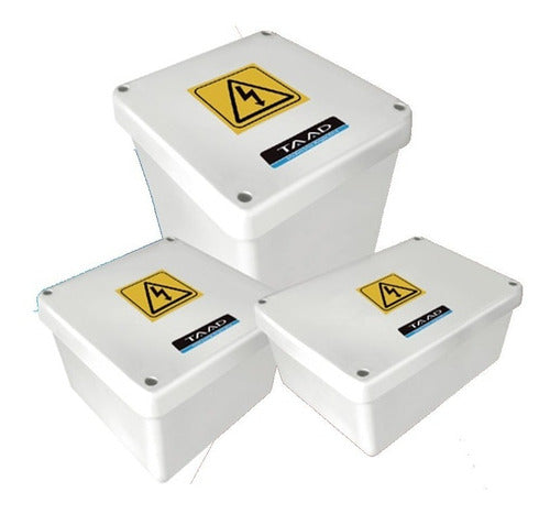 Caja De Pase Estanca Pvc Taad 115 X 115 X 80 Pack X 12 Un. 0