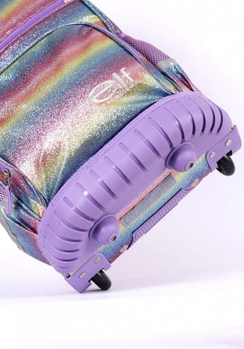 Rainbow Elf Backpack with Rubber Base and Wheels 13