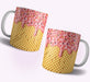 3D Inflated Effect Sublimation Templates for Kids' Mugs #T132 0