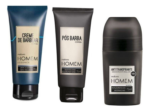 Natura Kit Barba Homem Crema De Barbear + Balm Pos  Tati 0