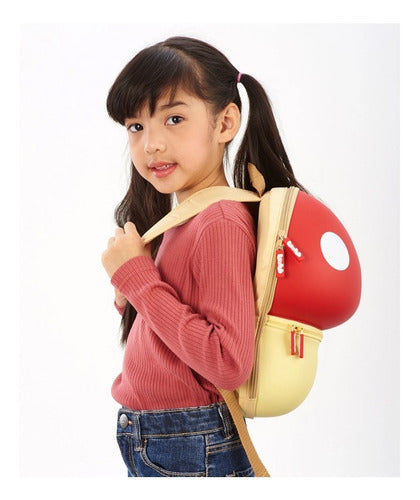 Children's Ladybug Mushroom Backpack for School Kids 1