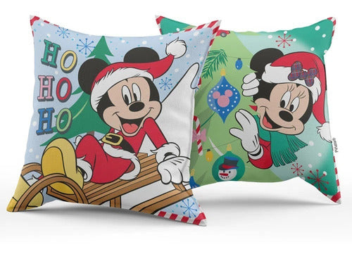 Piñata Almohadon Navidad Mickey & Minnie - Disney 2