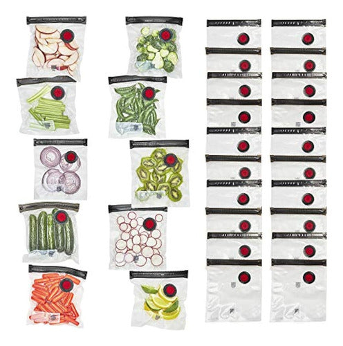 Zwilling Fresh Y Save Vacuum-Sealed Food Bags 0